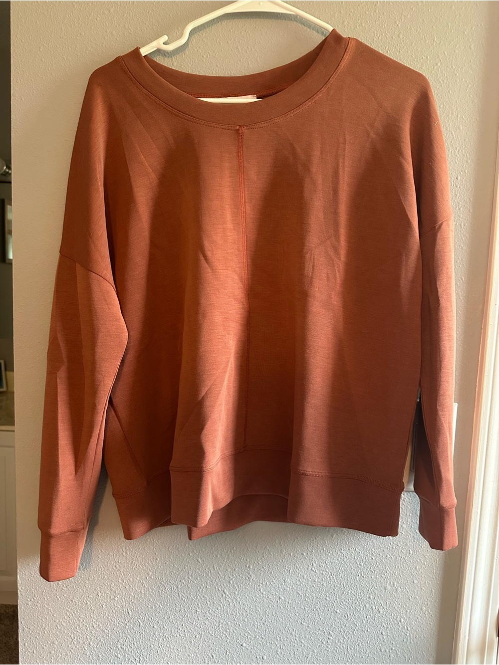 Rust Colored Crewneck Sweatshirt